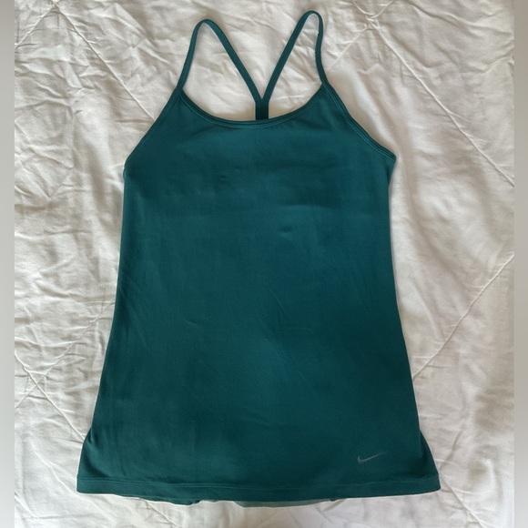 Nike Dark Emerald Green Racerback Tank - Picture 4 of 12